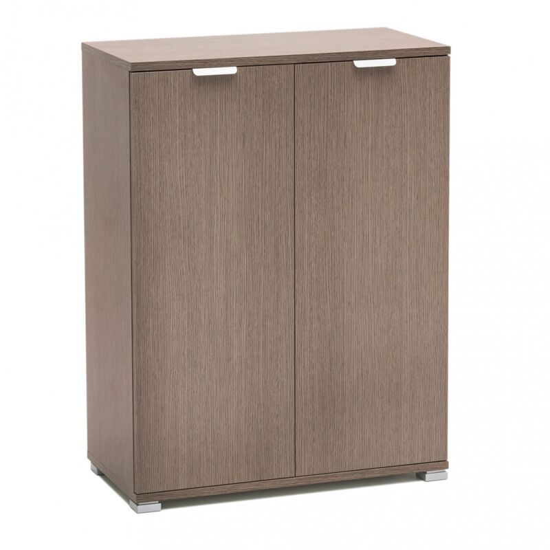 Armadietto 2 ante rovere grigio