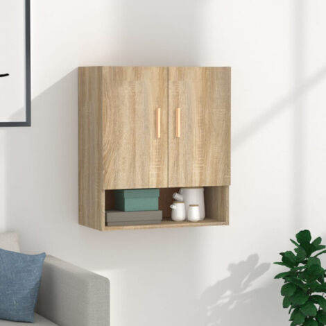 Armadietto a Muro Rovere Sonoma 60x31x70 cm Legno Multistrato vidaXL
