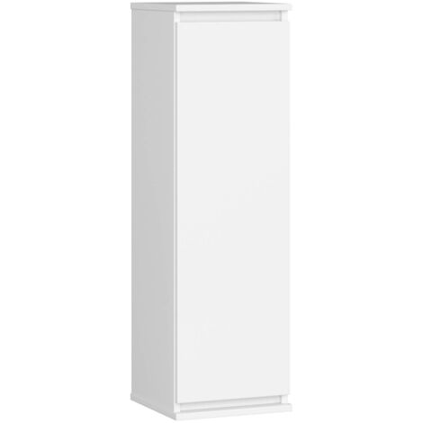 Armadietto a parete con ante strette AKORD W30 Bianca 30 cm 1 anta 30x30x99 cm