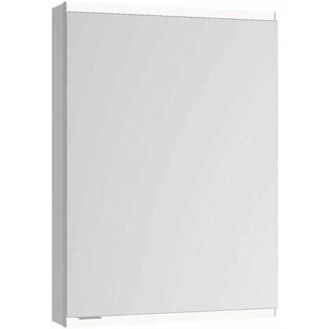 Armadietto a specchio Royal Modular 2.0 500x700x120mm anodizzato argento, illuminato, prolunga a parete, senza presa KEUCO