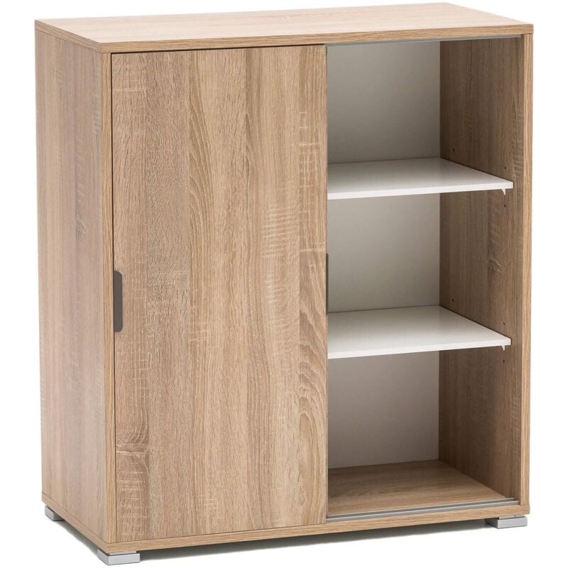 Armadietto con 2 ante per soggiorno cucina bagno