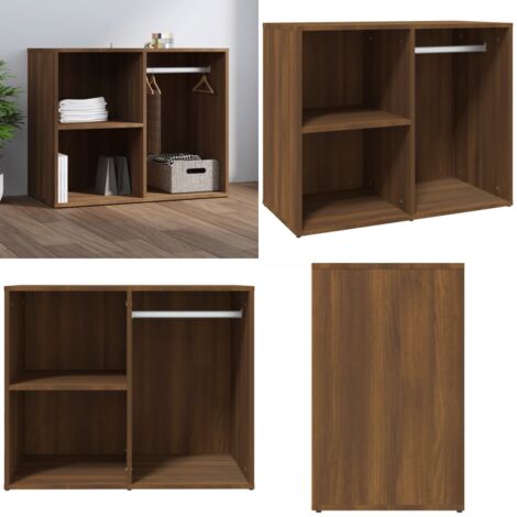Armadietto Cosmetici Rovere Marrone 80x40x65 cm in Legno - Armadietto in legno - Armadietto per trucchi