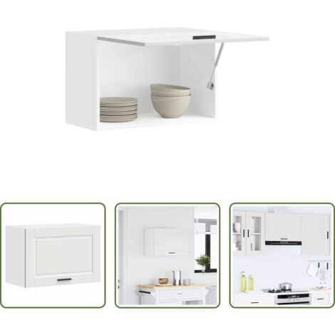 Armadietto da cucina -  Pensile da Cucina Porto Bianco in Legno Multistrato