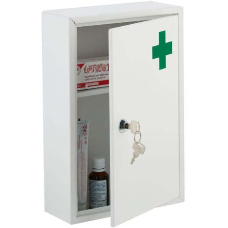 Armadietto dei medicinali con serratura