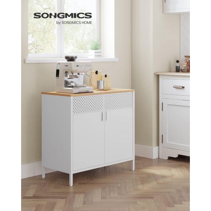 Songmics Mobile, Organizzatore, Armadio In Metallo, Con Doppia Anta...