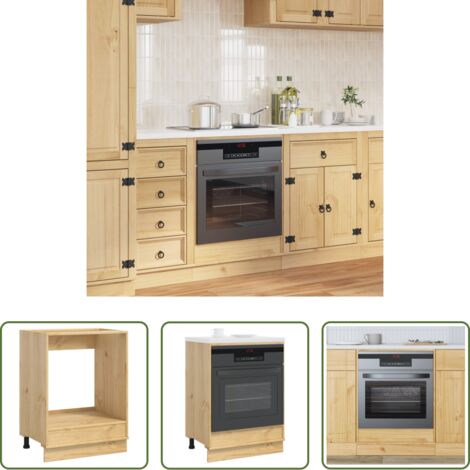 Armadietto in legno massello -  Armadietto SKI Marrone Miele 60 x 46 x 81 cm Pino massello