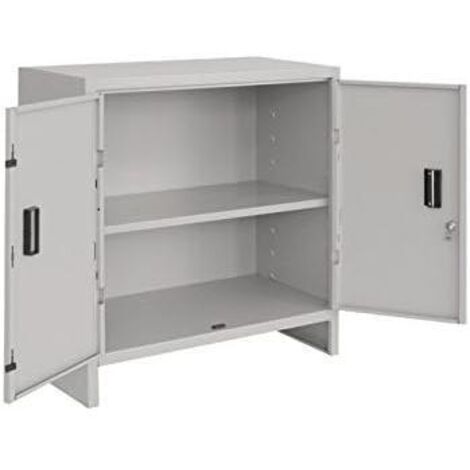 ARMADIETTO IN METALLO cm.80x100x40 ARMADIO MINI BASSO PROMETAL mod. PRATIKO
