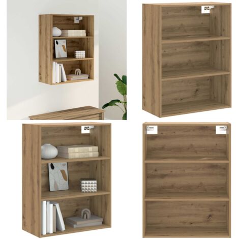 Armadietto Pensile Rovere Artigianale 69,5x32,5x90 cm - Armadietto pensile - Armadietto in legno