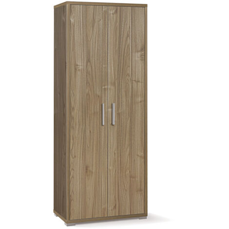 Armadio 2 Ante 71x182x41 cm Noce Stelvio