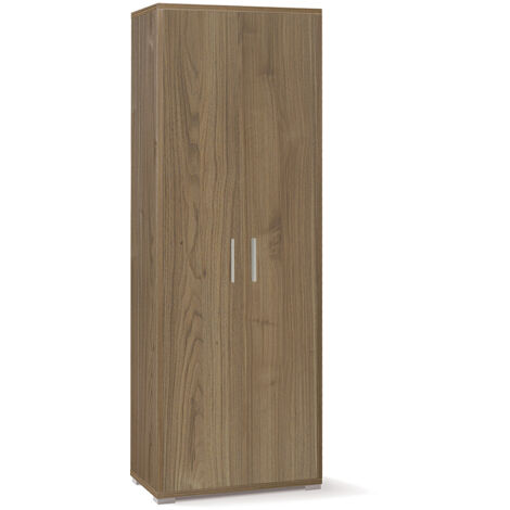 Armadio 2 Ante 71x199x41 cm Noce Stelvio