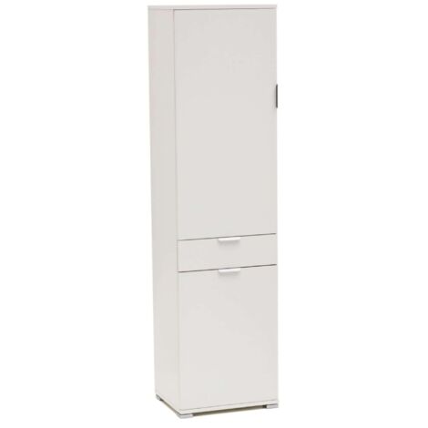 Armadio 2 ante con cassetto centrale in nobilitato bilaminato Linea Classic -  Legno naturale