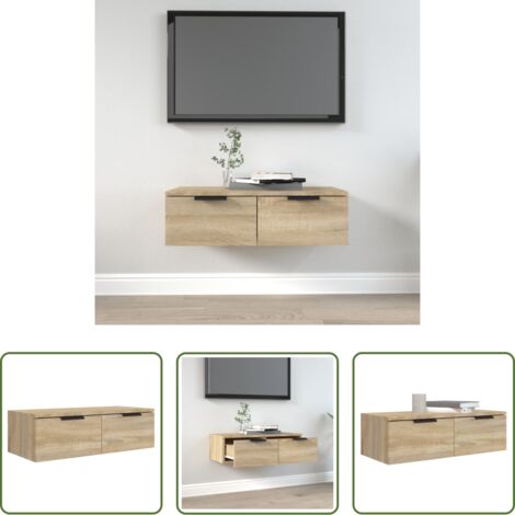 Armadio a muro -  Armadietto a Muro Rovere Sonoma 68x30x20 cm Legno Multistrato