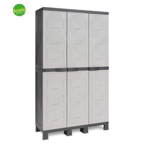 Armadio Ambition Toomax 3 ante nero/grigio tortora