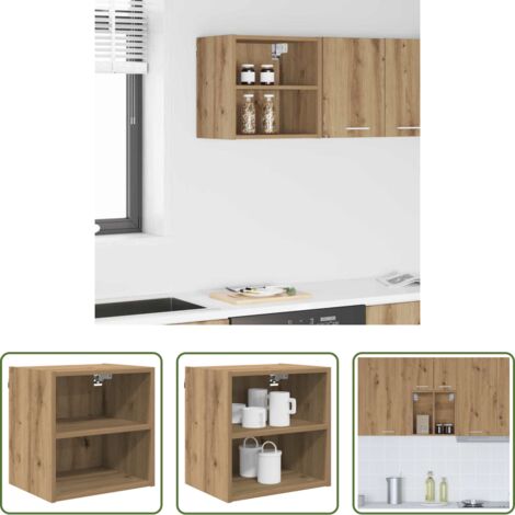 Armadio appeso -  Armadio pensile Rovere artigianale 40 x 29,5 x 40 cm