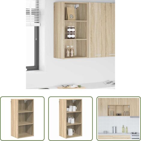 Armadio appeso - Armadio pensile Rovere Sonoma 40 x 29,5 x 80 cm