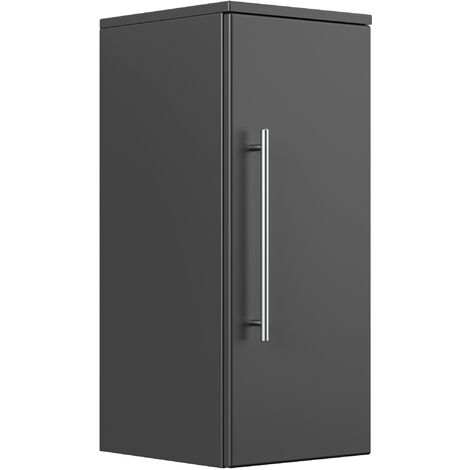 Armadio bagno pensile Aurum-M grigio cemento 