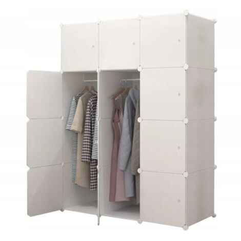 Armadio bianco 111x47x147 cm