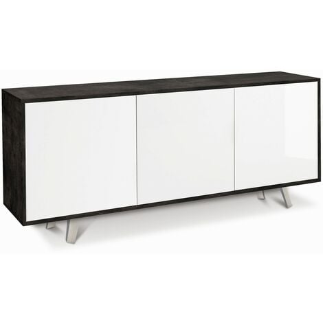 Armadio Dispensa Con 2 Ante E 17 Ripiani, Credenza Cucina Stile Minimalista  per 7445048381309