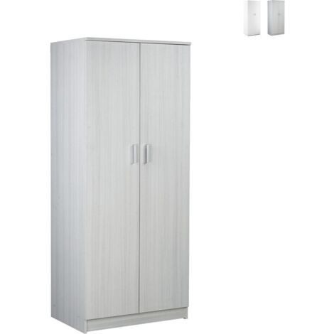 Armadio cameretta con due ante in legno altezza 182 cm.