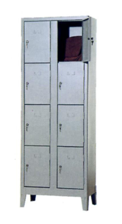 Image of Coarme - Armadio metallo acciaio portaborse 8 vani 69x40x180 cm