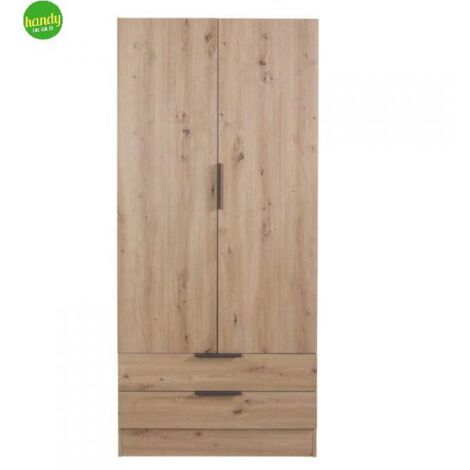 Armadio Composad rovere con cassetti 82x46x184 cm