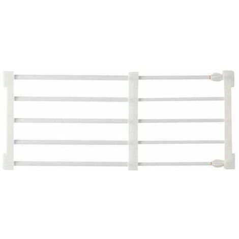 Armadio con ripiano espandibile, senza fori, organizer per riporre gli oggetti, divisori per guardaroba fai da te, scaffale telescopico per camera da letto, bagno, cucina, regolabile da 50 a 80 cm (la