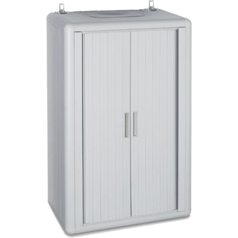 Armadio copricaldaia apertura a serranda himalaya easy roll bianco