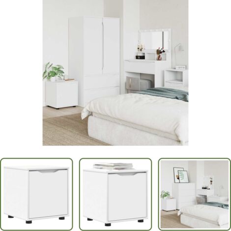 Armadio da bagno -  Mobile da Bagno Bianco 40,5 x 40 x 44 cm Legno multistrato