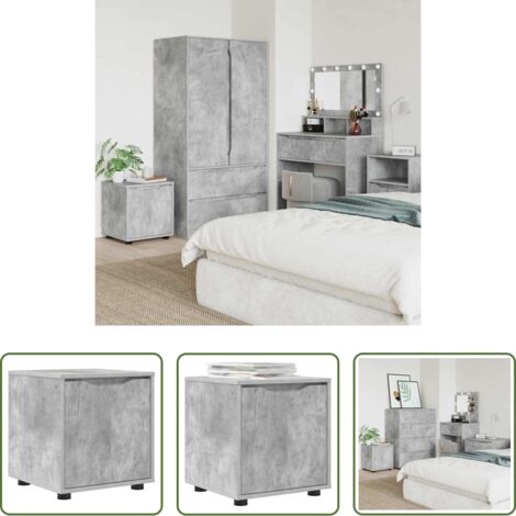 Armadio da bagno -  Mobile da Bagno Grigio cemento 40,5 x 40 x 44 cm