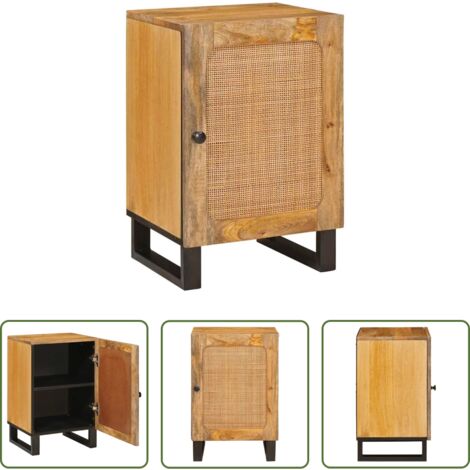 Armadio da bagno -  Mobile da Bagno Marrone 38 x 33 x 58 cm Legno di mango massello