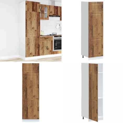 Armadio da Cucina Kalmar Legno Vecchio in Legno Multistrato - Armadio in legno - Armadio in truciolato
