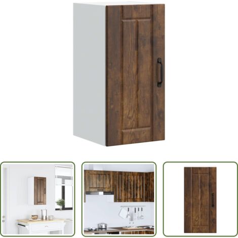 Armadio da cucina -  Pensile da Cucina Lucca Rovere Fumo in Legno Multistrato