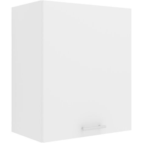 Armadio da cucina VCM appeso  Dimensioni ca. A. 60 x L. 50 x T. 31 cm  Armadio appeso con due scomparti  Mobili da cucina – Esilo (Bianco)