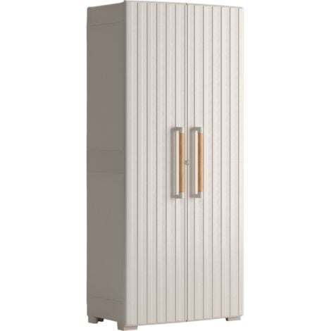 KETER Armadio da Esterno - Mobile da Giardino Marrone Sabbia 45x80x180h cm