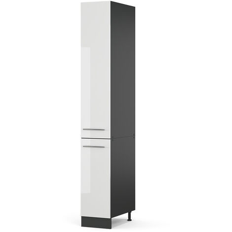 Armadio da farmacia Fame-Line, Bianco lucido, 30 cm, Vicco