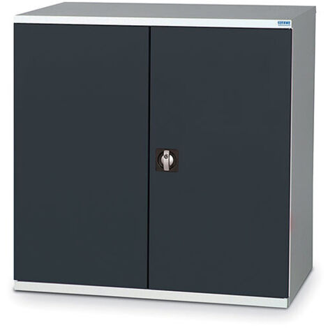 Armadio da officina - Dimensioni 1000x665x1000mm - Porte RAL 7016 - W030020004-GCGA
