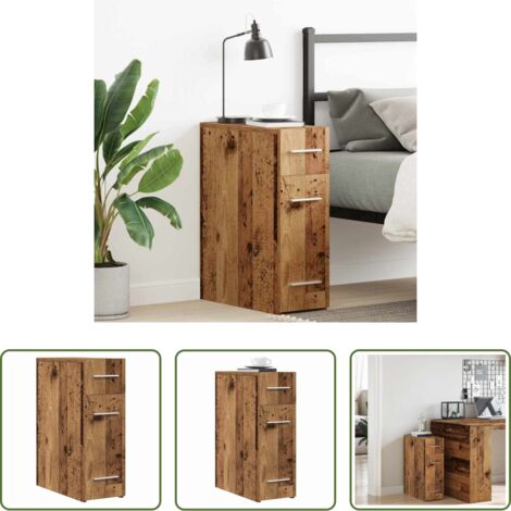 Armadio da pranzo -  Mobile da farmacia Legno vecchio 20 x 45.5 x 60 cm