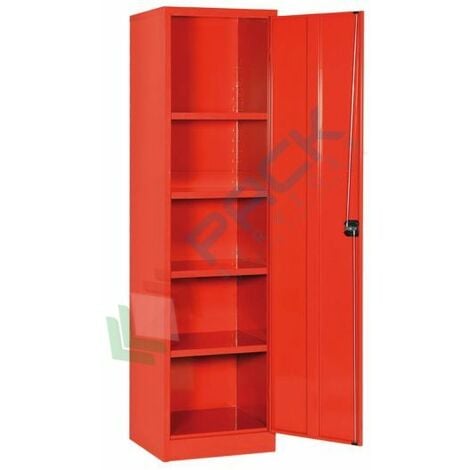 Armadio fitofarmaci, fitosanitari e pesticidi, mis. 580 L x 460 P x 1000 H  mm, 1 anta cieca, 2 ripiani, verde RAL 6018 : : Fai da te