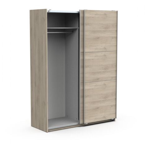ARMADIO DI VARIE MISURE A ANTE SCORREVOLI ADAPTA - Rovere - Larghezza - 150 cm