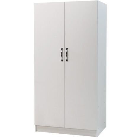 Armadio due ante 91x52x210h colore bianco ARM290