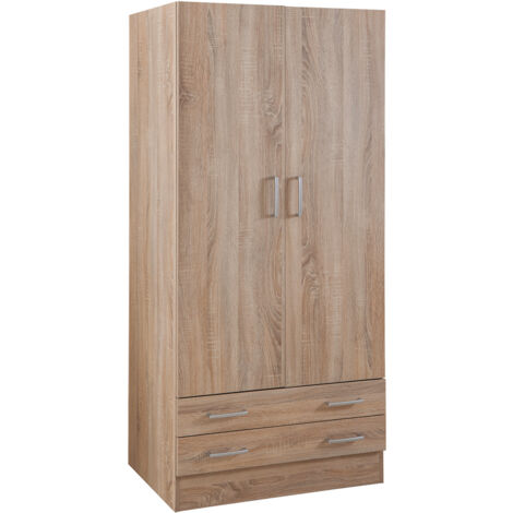 Armadio due ante bianco 46x82xh184 cm