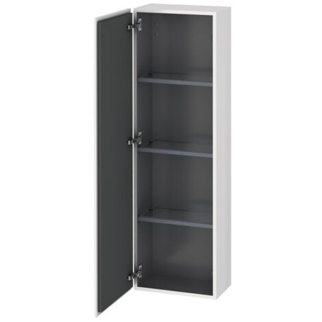 Armadio Duravit L-CUBE 400x243x1320mm lino apertura dritta