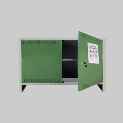 Armadio fitofarmaci basso 400x1000x80 (pxlxh) PRO. METAL