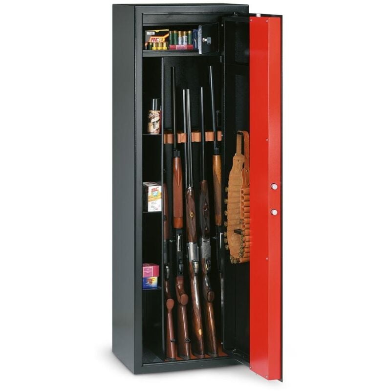 Armadio Fuciliera Portafucili Di Sicurezza a Chiave Technomax 1500x350x300mm
