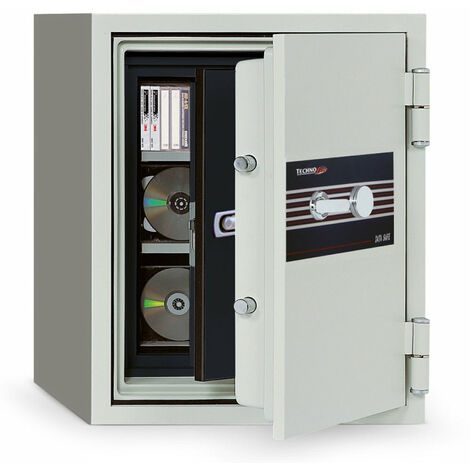 Armadio Ignifugo a Chiave per Supporti Magnetici Resistenza 90 Technomax - 695X500X500Mm