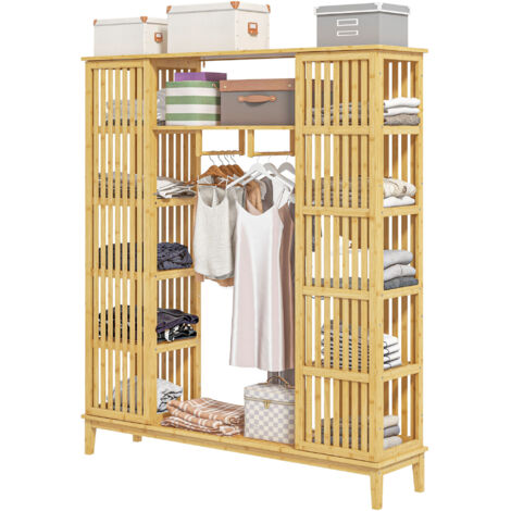 ABIKSMEBLE Jodełka 2 180 Armadio con asta e ripiano armadio con