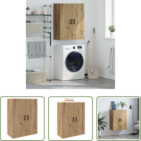 Armadio in legno -  Armadietto a muro Rovere artigianale 69,5 x 34 x 90 cm