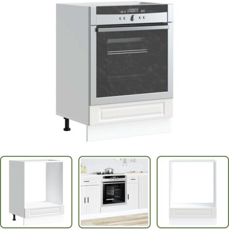 Armadio in legno -  Armadio per Forno Porto Bianco in Legno Multistrato