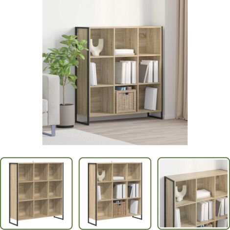 Armadio in legno -  Armadio per Libri Sonoma 99.5 x 30 x 108.5 cm Legno multistrato