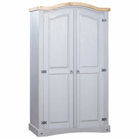 Legno di Pino Messicano Armadio Corona Range 3 Porte Colori Diversi